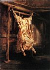 Rembrandt Wall Art - The Slaughtered Ox